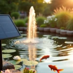 solar powered pond pump